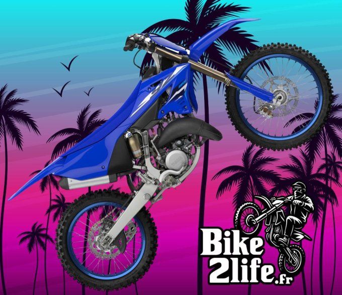 125 yz - 2026 - kit deco - 125yz - yamaha -  kit deco - style origine - plastiques - bike life - bik