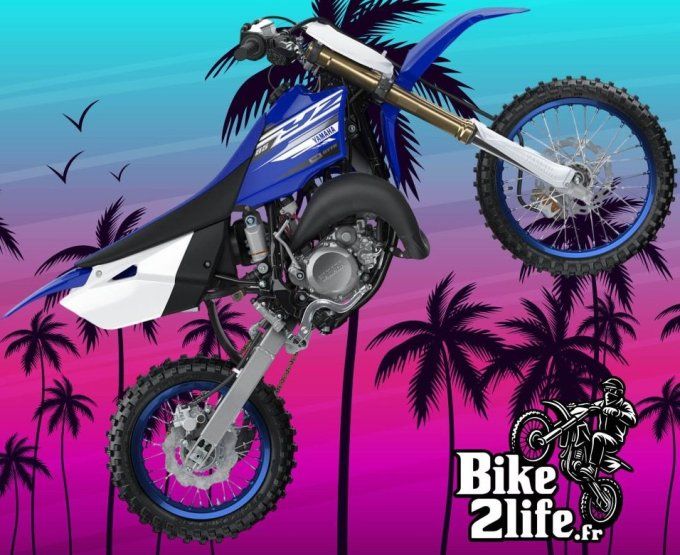 85 yz - 85 - yz- 2019 - yamaha -  kit deco - style origine - plastiques - bike life - bike2life - au