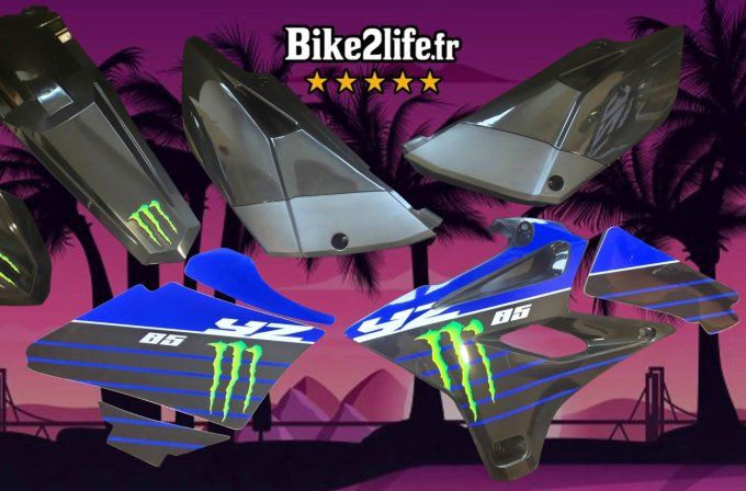 85 yz - kit deco - yamaha - monster - origine style - bike2life - 2021 - 2020 - 2019 - 2018 - 2017 -