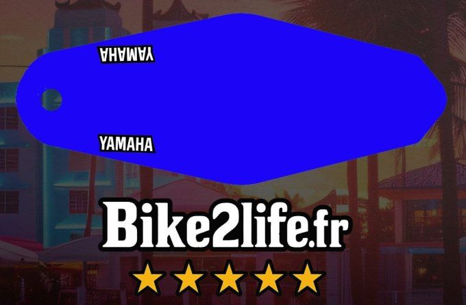 housse  de selle - origine 25- bleu - yamaha - yz 85 - 2022 - 2023 - 2024 - 2025 - 2026 - yz85