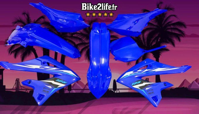 kit deco - 125 yz - 2026 - kit deco - 125 -yz - yamaha  - style origine - plastiques - bike life - b