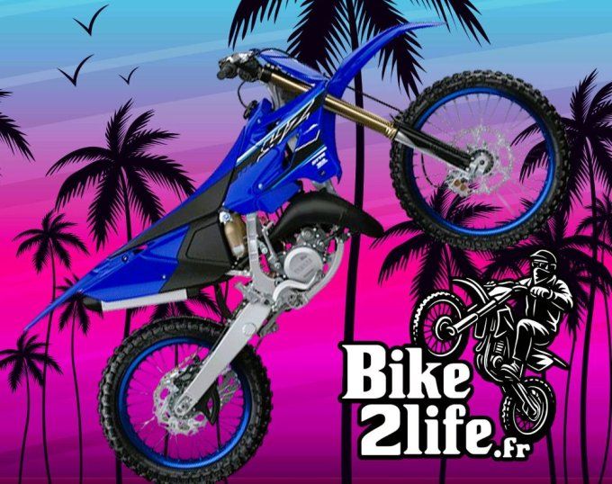 kit deco - origine - bike2life - plastique yz 125 - 2015 - 2016 - 2017 - 2018 - 2019 - 2020 - 2021 -