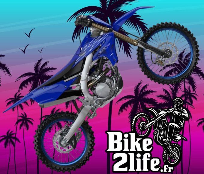 kit deco - origine - bike2life - plastique - yzf 250 - yzf250 - 2020 - 2021 - 2022 - 2023 -2019 -yam