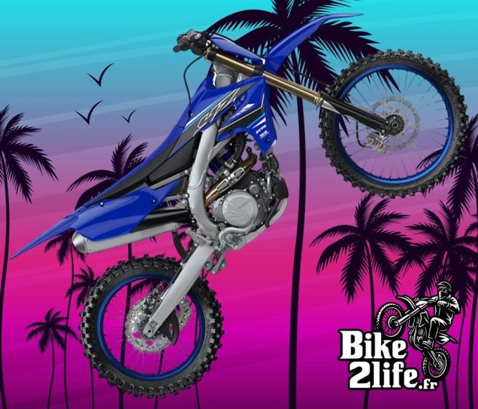 Kit Plastiques + Déco ORIGINE STYLE 21 - YAMAHA YZF 450 -2018 > 2022