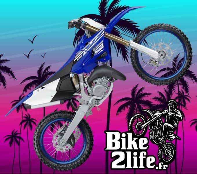 kit deco - origine  STYLE 19- bike2life - plastique - yz 125 - 2015 - 2016 - 2017 - 2018 - 2019 - 20