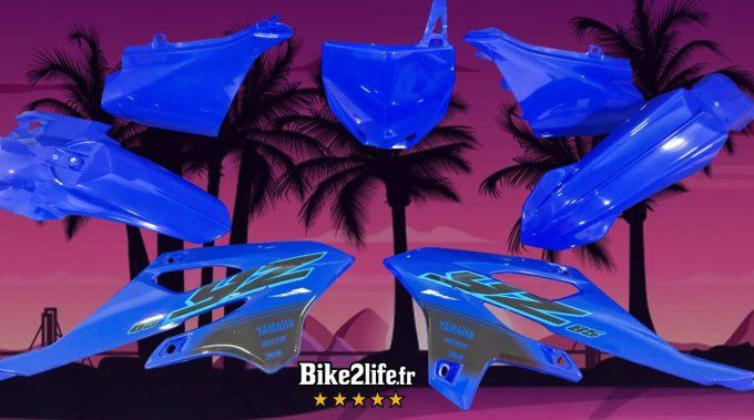kit-deco-plastique-yz-85-yz85- style origine -2024 -yamaha- bike life - stickers - autocollants -