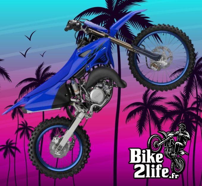 kit-deco-plastique-yz-85-yz85- style origine -2024-yamaha- bike life - stickers - autocollants -
