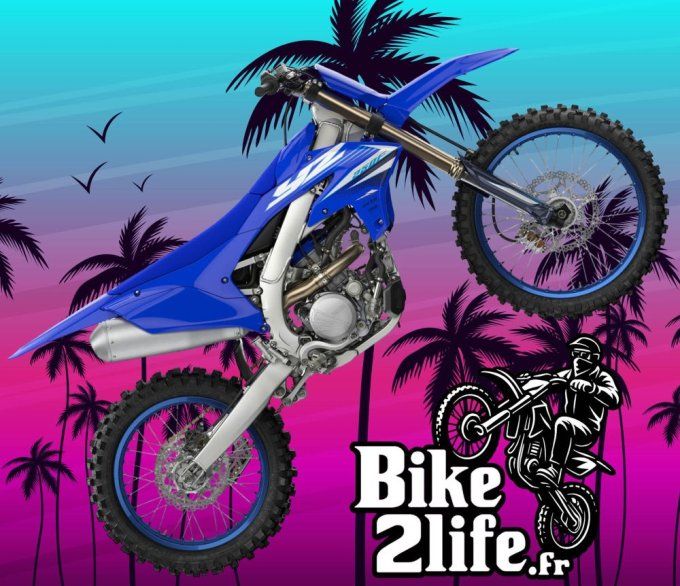 kit deco - plastiques - style origine 25 -250yzf - 250 - yzf - yamaha - 2023-2024 - 2025 - 2026 - bi