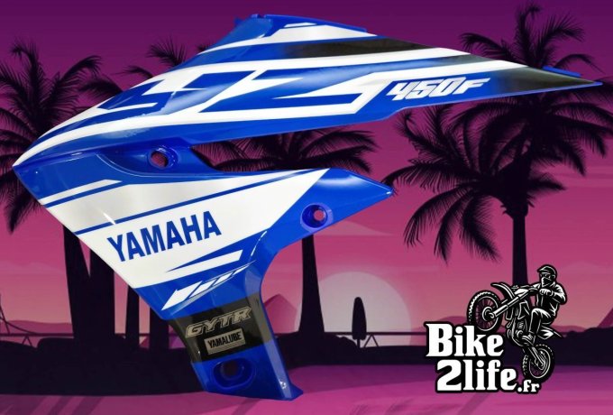 Kit Plastiques + Déco ORIGINE STYLE 19 - YAMAHA YZF 250 2019 > 2023 ou 450 -2018 > 2022 -  - Copie