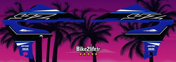 kit deco- plastiques -yamaha - yzf 250 - yzf250 - 2021 - origine- bike life -