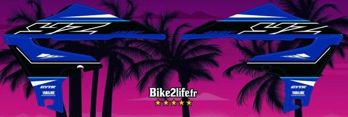 kit deco- plastiques -yamaha - yzf 450 - yzf450 - 2021 - origine- bike life -