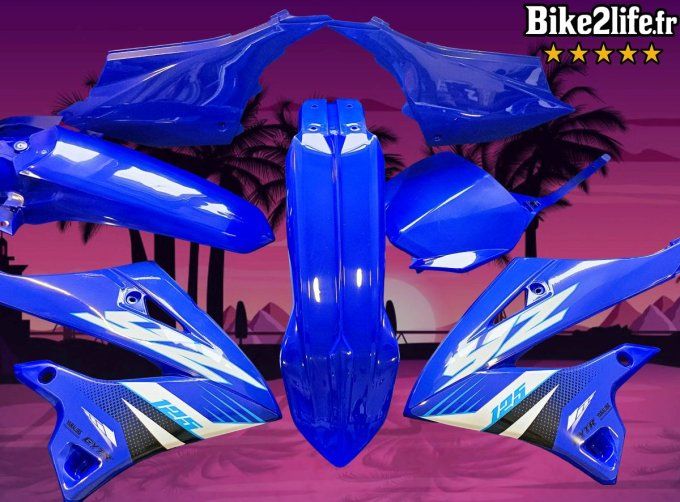 kit plastiques - kit deco - yamaha - yz125 - yz - 125 - 2022 - 2023 - 2024 - 2025 - 2026 - origine s