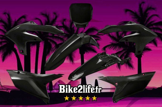 kit plastiques - NOIR - yzf250- yzf - 250  - 2024 - 2025 - yamaha - bike2life -