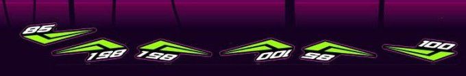 Kit Plastiques + Déco ORIGINE STYLE 18 -  KAWASAKI KX 85 - 85L - 100 - -  2014 > 2021 -