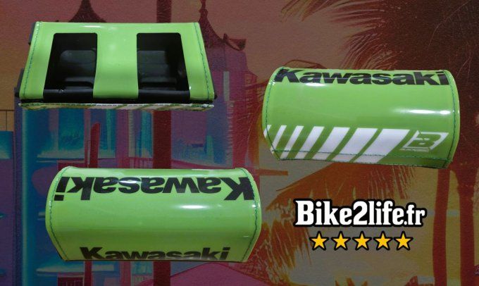 mousse de guidon - kawasaki - sans barre - bike life - 85