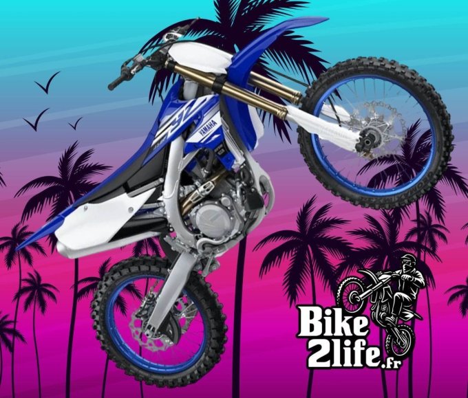 Kit Plastiques + Déco ORIGINE STYLE 19 - YAMAHA YZF 250 2019 > 2023 ou 450 -2018 > 2022 -  - Copie